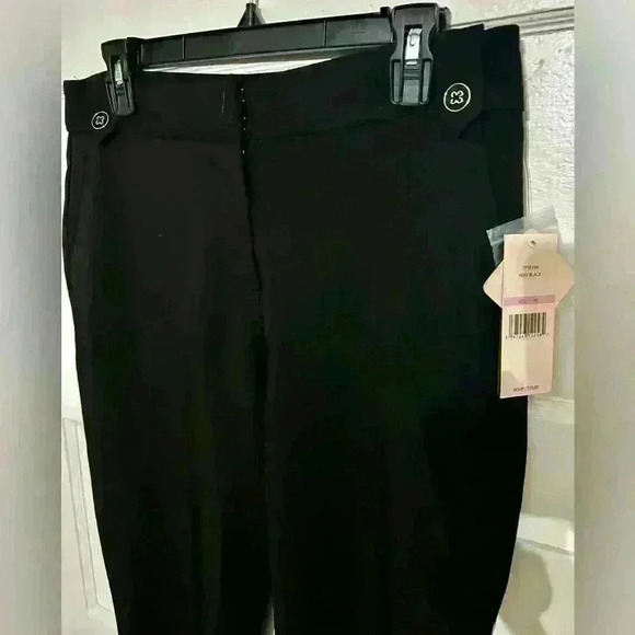 NWT Nanette Lepore Black Dress Pants Size 10 - Picture 2 of 4